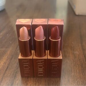 NEW Too Faced cream lipstick set (3) NIB lipsticks